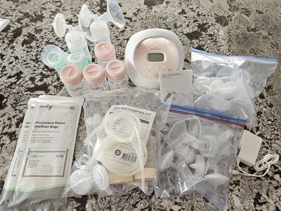 Spectra S2 Plus Electric Breast Pump Bundle with Accessories