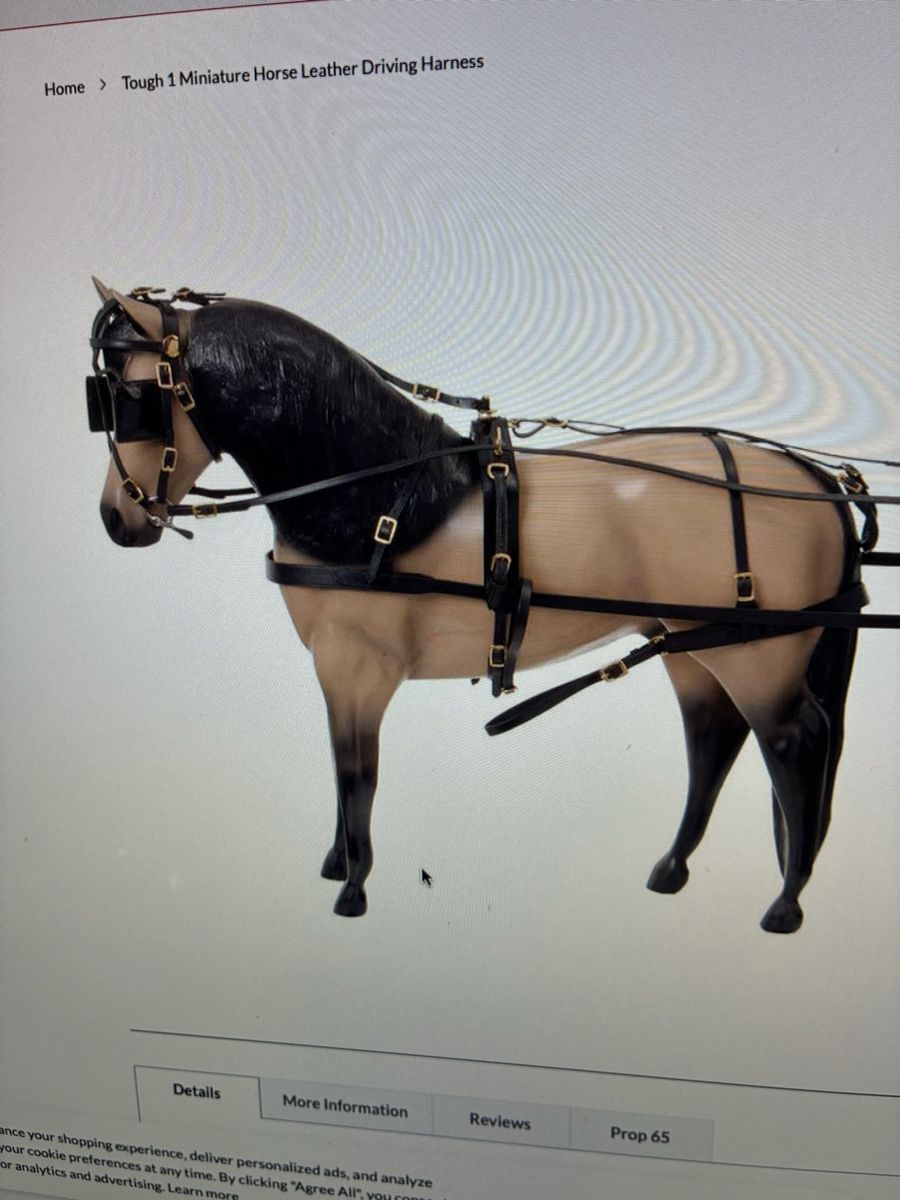 Brand New Leather Pony Harness