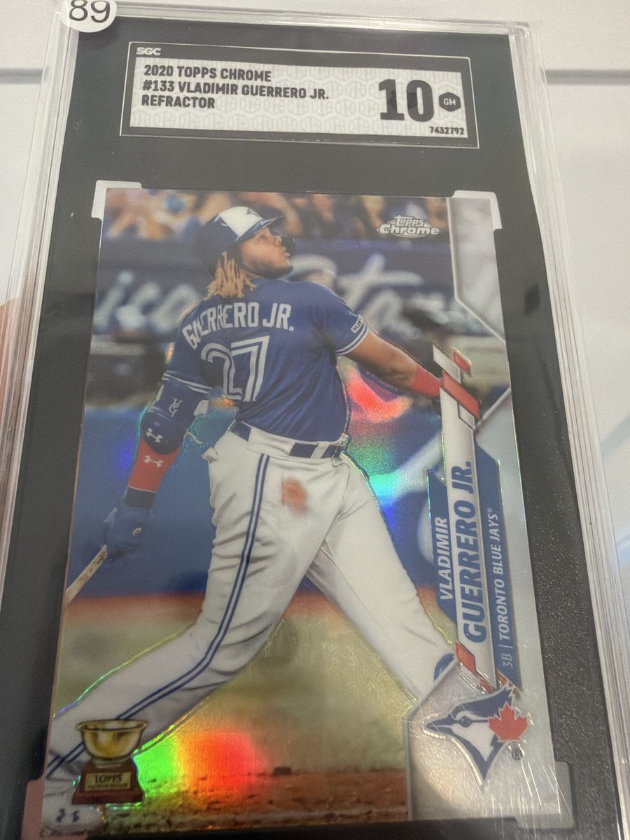 2020 Topps Chrome Vladimir Guerrero Jr. #133 Refractor SGC 10 GEM MINT