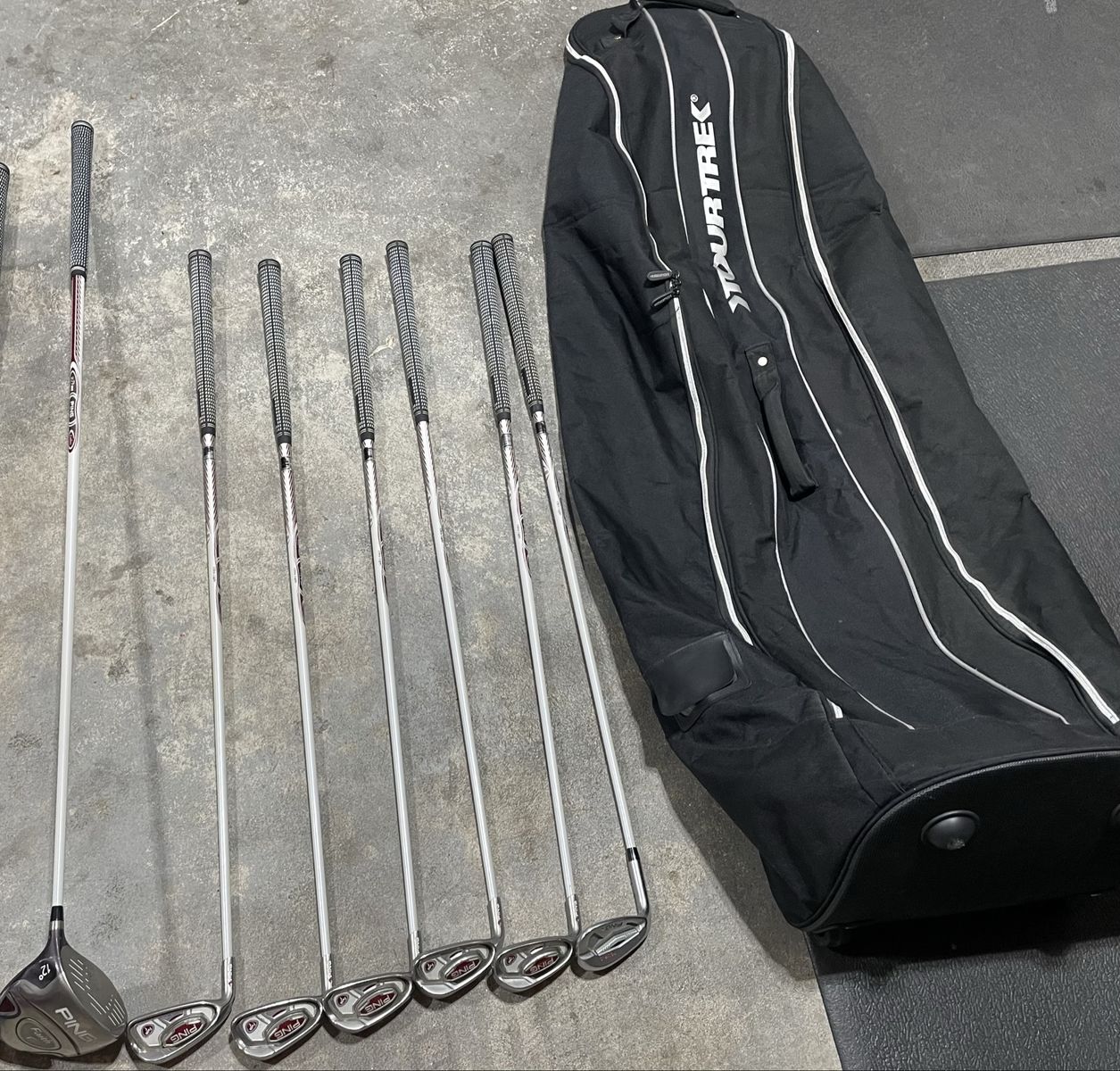 PING Faith Red Dot Ladies Graphite Irons & Driver