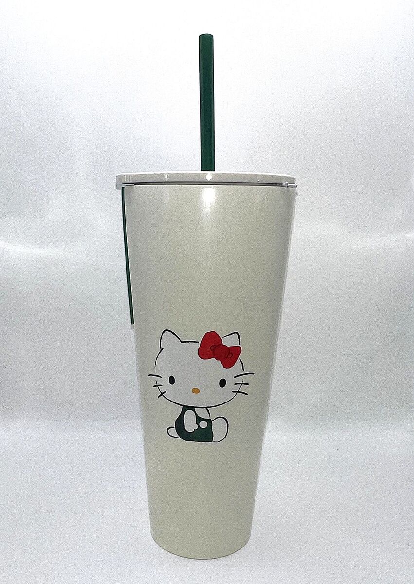 Starbucks Limited Edition Hello Kitty 26oz Stainless Steel Tumbler - New