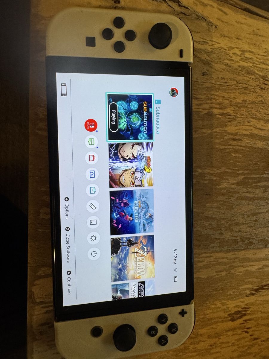 Nintendo Switch OLED Model White Handheld Console, UsedGood Condition