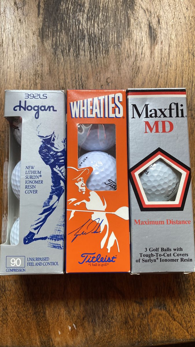1990s Vintage Golf Balls