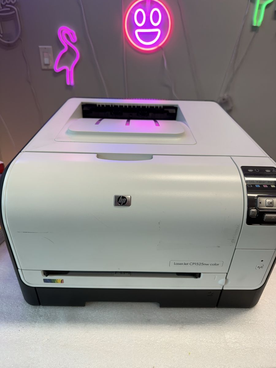 HP Laser Jet Color Printer - Under 14K Impressions - CP1525nw - LaserJet - Needs Toner