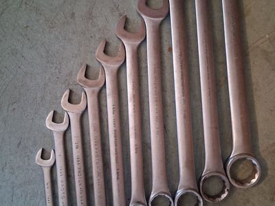large proto wrench set.