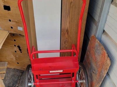 Chicago Welding Welding Cart - Red Rolling Utility Cart