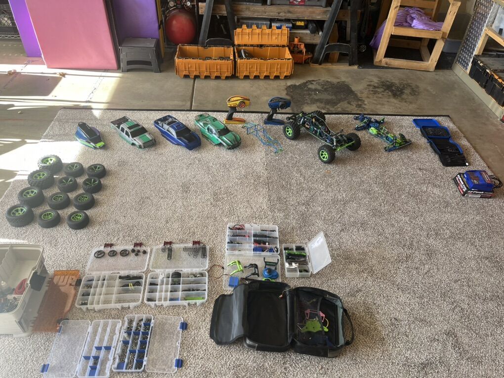 Super Fast RC Car And Spare Parts