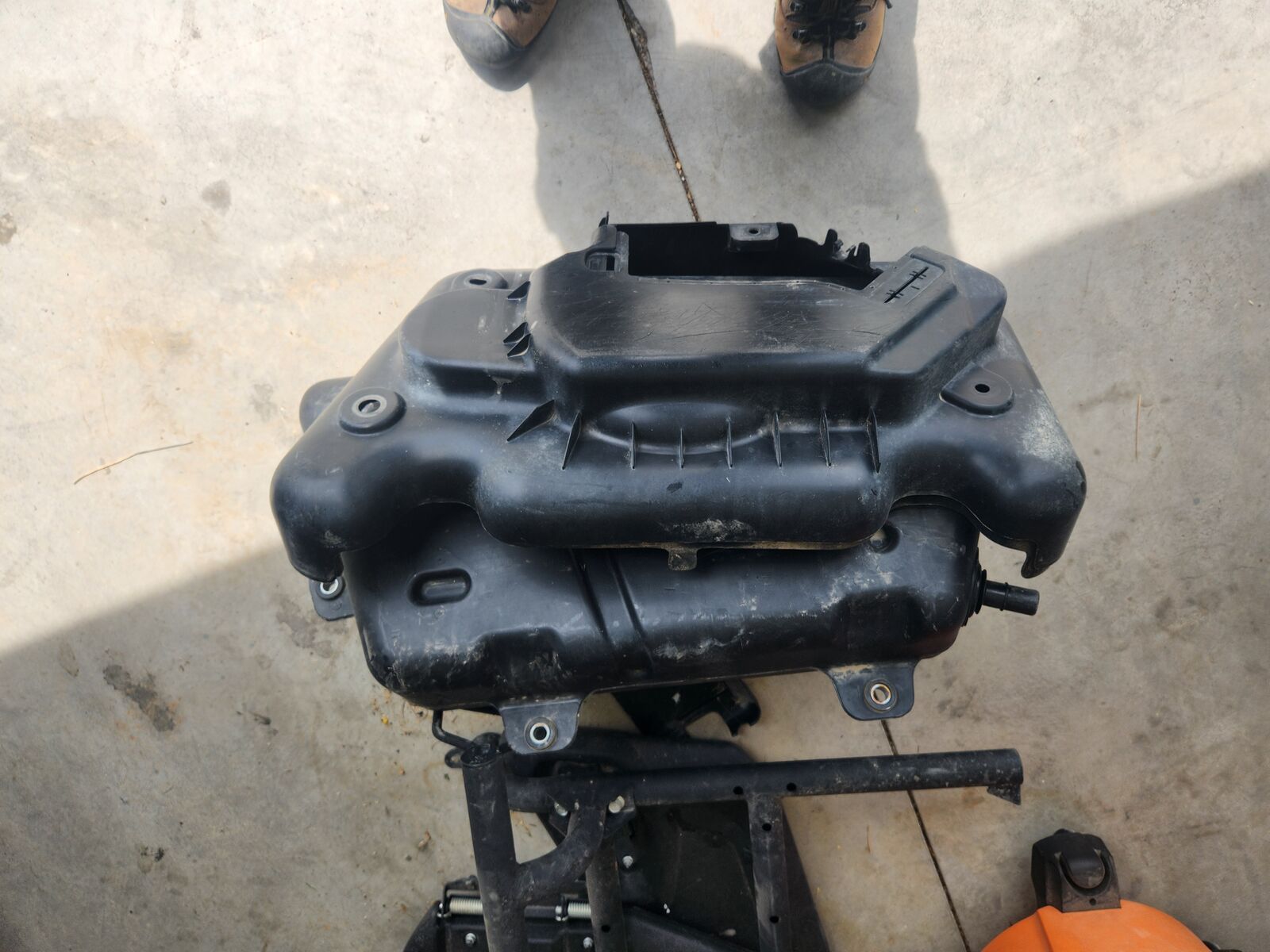 Urea tank off of a 2018 chevy colorado.