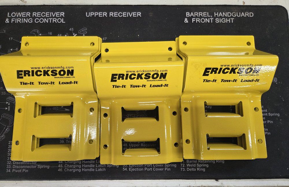 Erickson Wheel Chocks Etrack