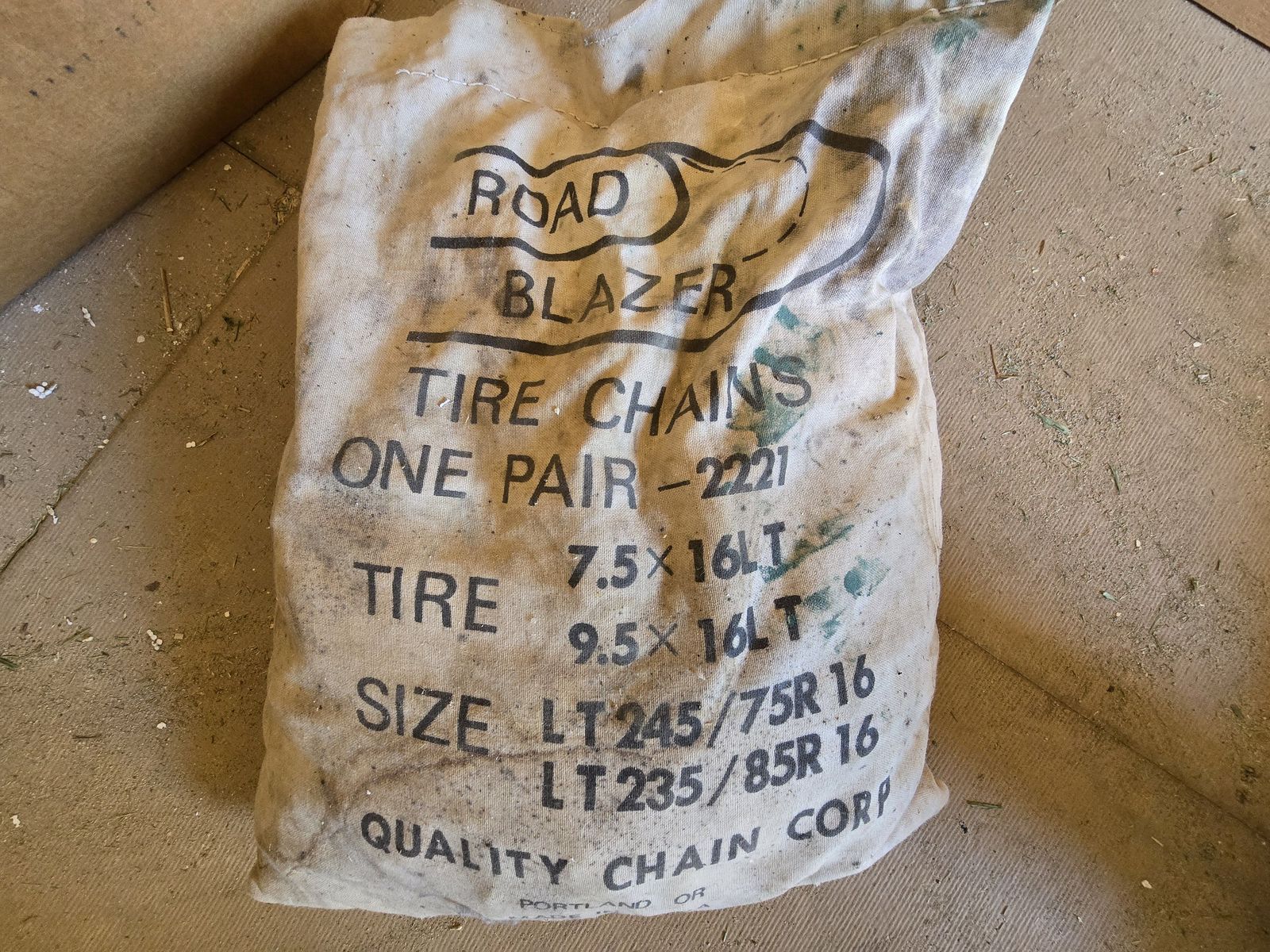 LT245 75r16 tire chains