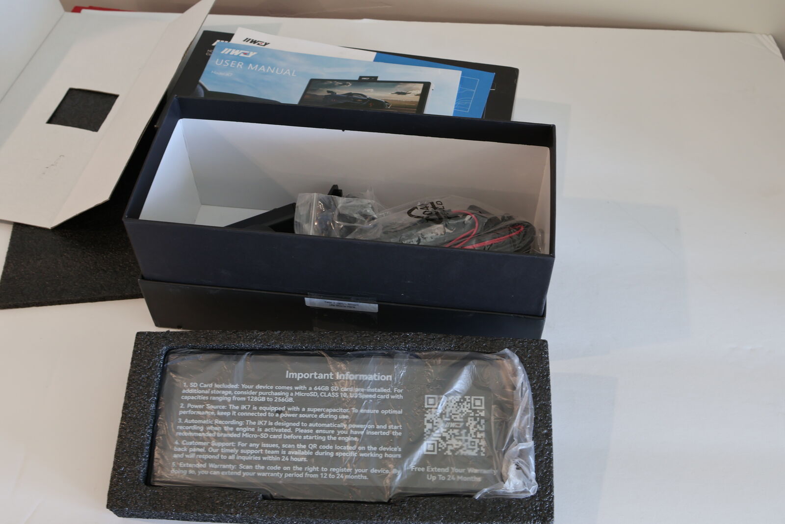 Iiwey IK7 10-inch Wireless Car Stereo CarPlay Android Auto