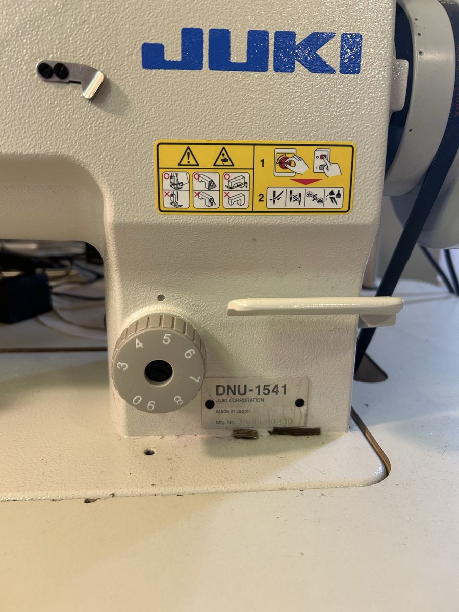 Juki DNU-1541 Industrial Sewing Machine Made in Japan - Heavy Duty Stitching