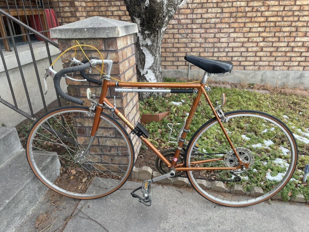 Vintage Bianchi Sport SS Orange Road Bike