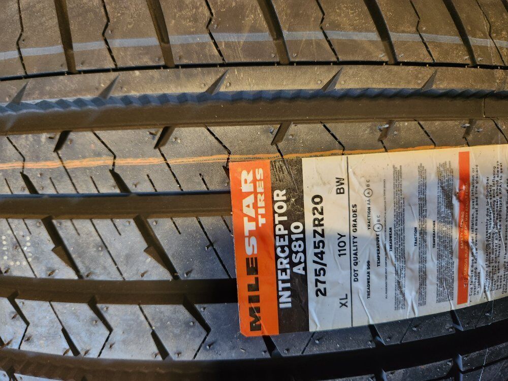 275/45r20 milestar interceptor as810