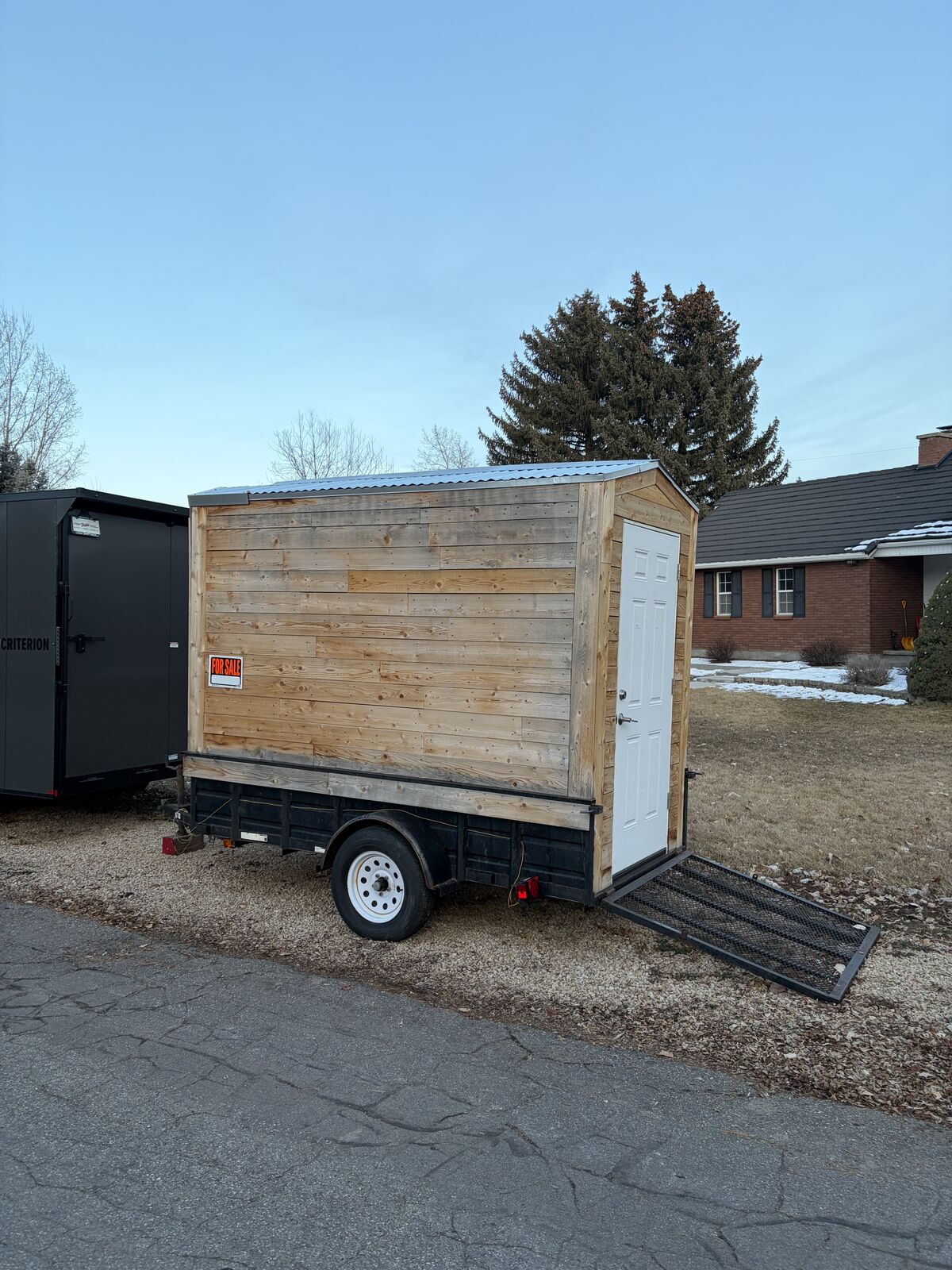 5’x10’ Custom Enclosed Trailer