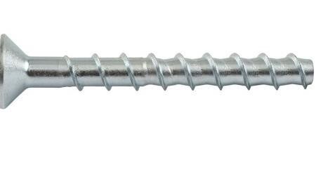 5pk Concrete Screw Anchor 1/2x3in