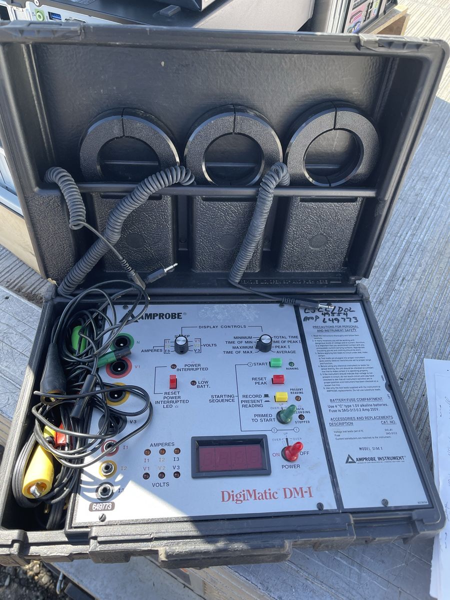 Amprobe DigiMatic DM-I 3-Phase Power Quality