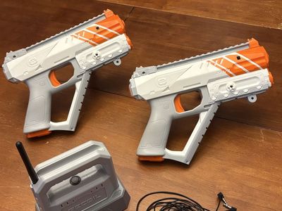Skyrocket Recoil Laser Combat System (2 Blasters, Wi-Fi Game Hub, Damage Sensors)