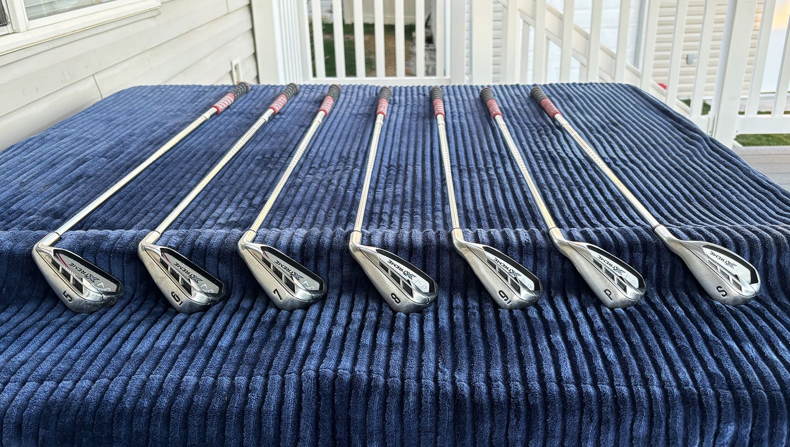 Callaway Xtreme irons 5-PW+S