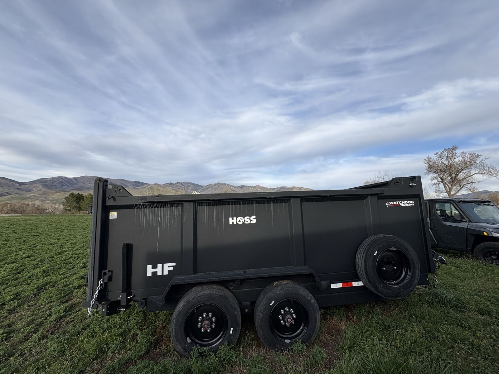 2025 Watchdog 7x14 Hoss Telescopic Dump Trailer