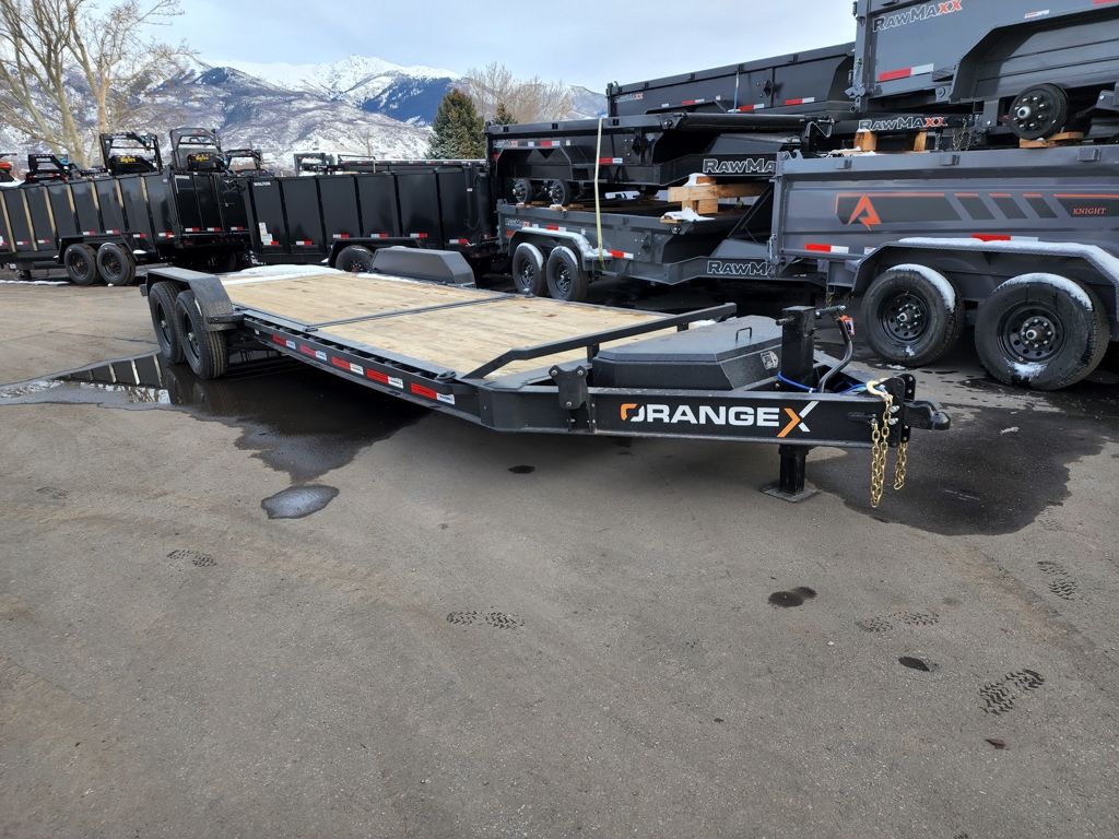 2026 RawMaxx 24' 16K Gravity Tilt Equipment Traile