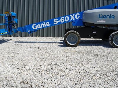 2017 Genie S60XC Diesel Engine Boom Lift