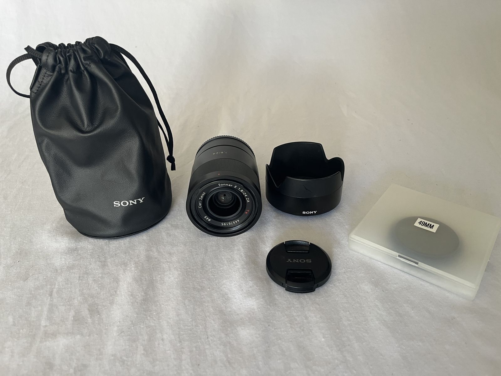 Sony / Zeiss SEL 24mm f/1.8 Sonnar E-Mount Lens + K&F Variable ND FIlter