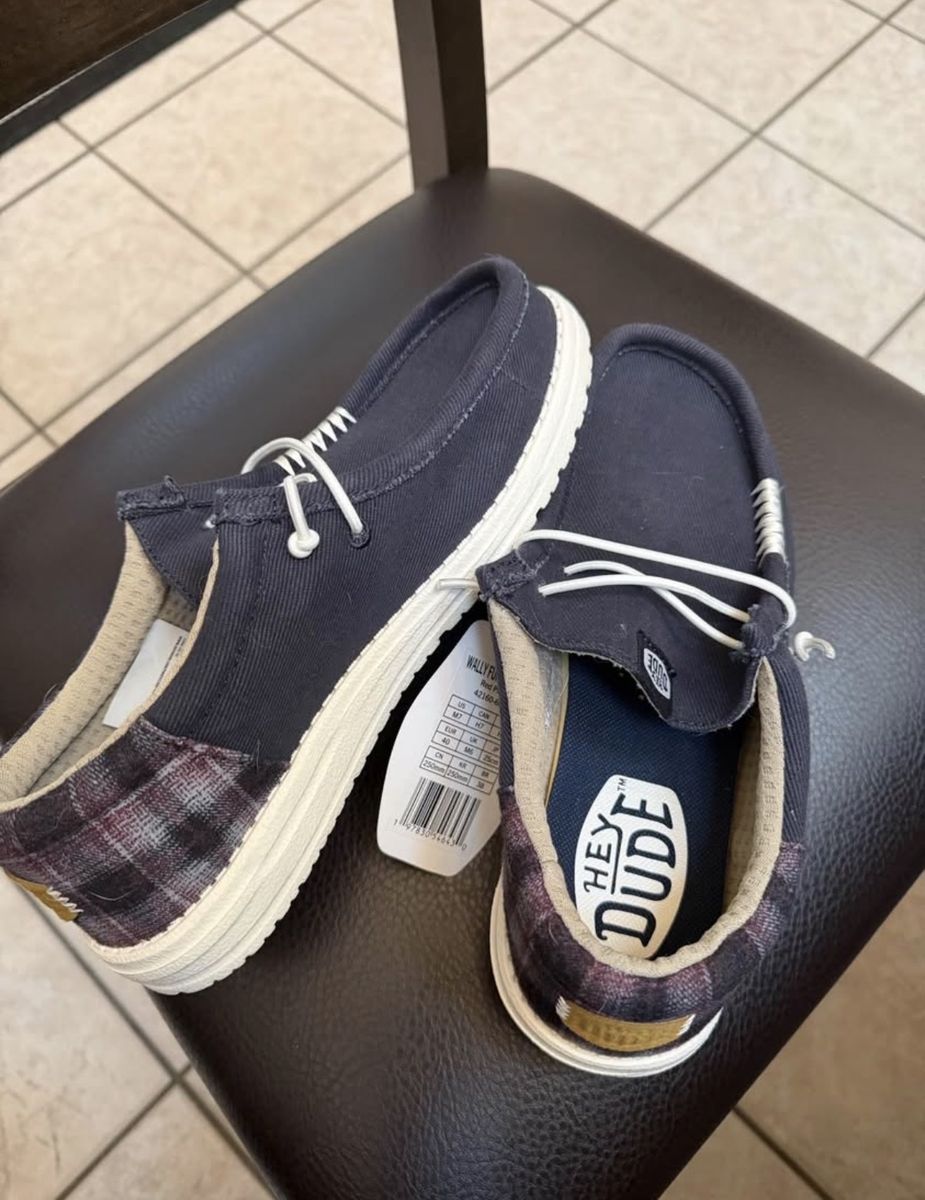 Men’s or women’s Hey Dude Wally Funk Waffle slip-on