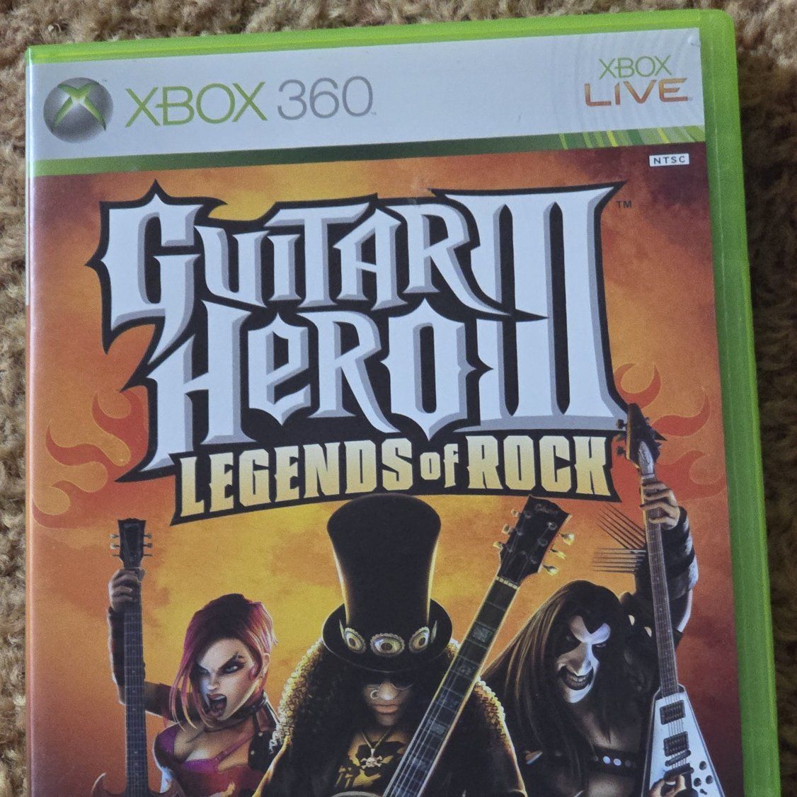 XBOX 360 GUITAR HERO 3 LEGENDS OF ROCK (LIKE NEW)
