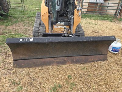 Bradco 96 inch 6 way dozer/snowplow attachment
