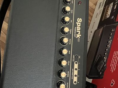 Positive Grid Spark 40-Watt Guitar Combo Amplifier - Black w/ Gold Trim