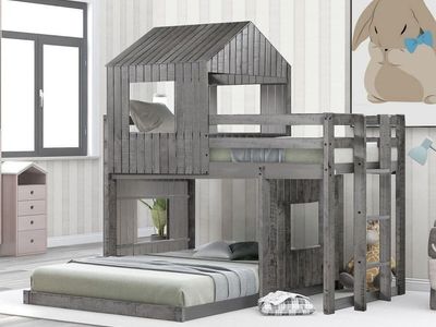 Twin Over Full Size Bunk Bed