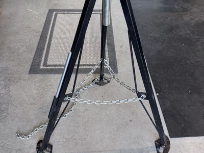 5th Wheel Tripod Stabilizer for Gooseneck Hitch