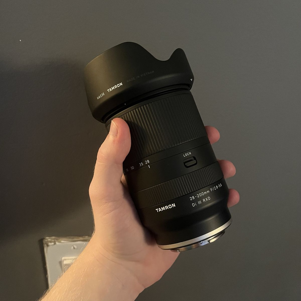 Tamron 28-200mm f/2.8-5.6 Di III RXD Lens for Sony E-Mount