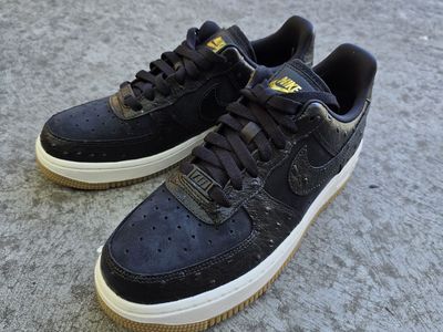 Nike Wmns Air Force 1 '07 LX 'Black Ostrich' - Women's Size 8