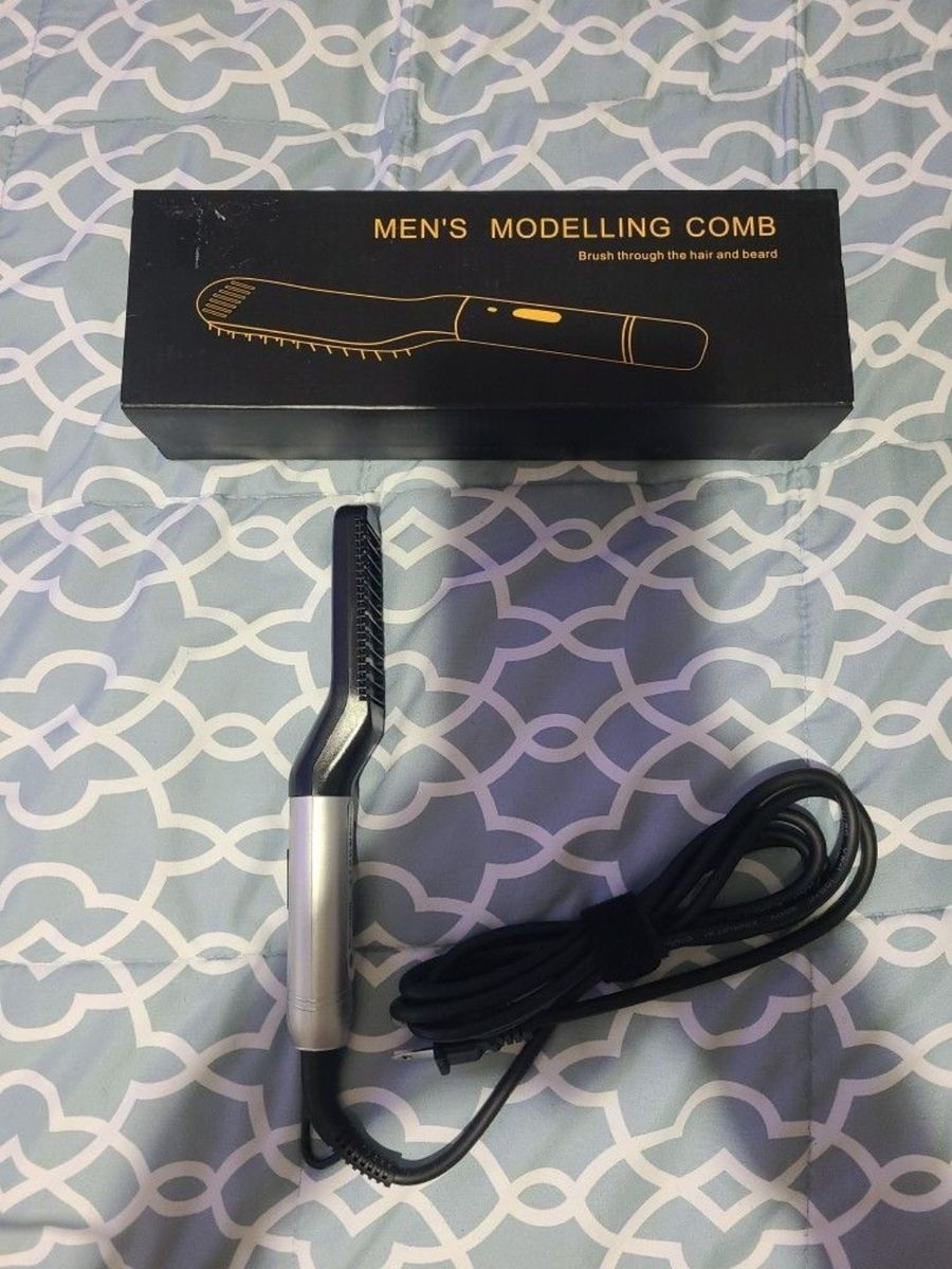 Mens Beard Comb New