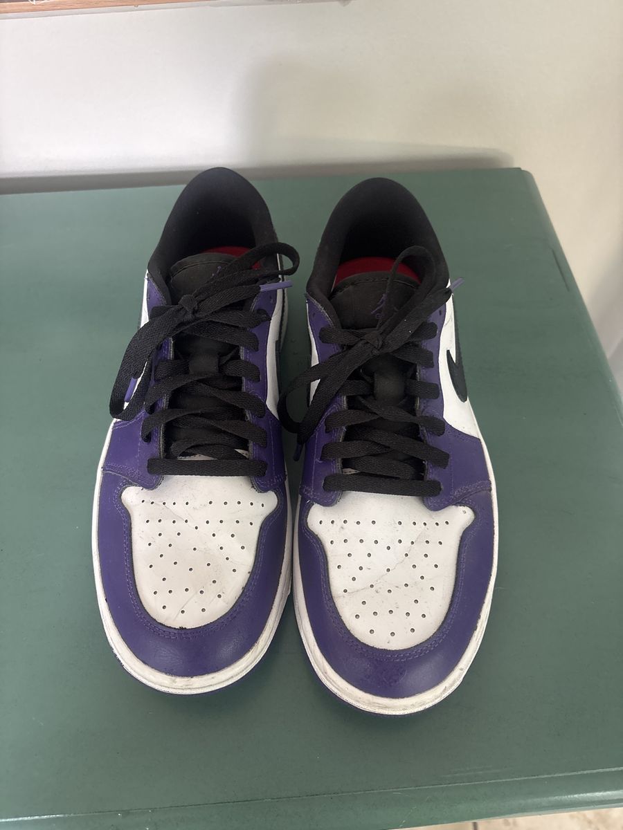 Air Jordan 1 Low Golf court purple Size 9.5 men’s