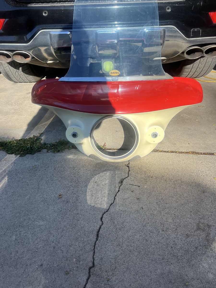 Vintage front fairing Bates for Suzuki gt550 or gt750