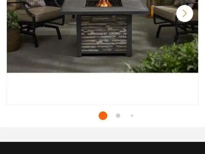 Picanto Square LP Fire Pit