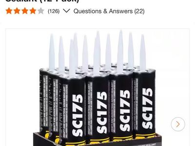 BRAND NEW Case of Acoustic/Draft Sealant