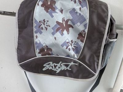 Eastport Floral Bag & Clear Tie-Dye Duffle Bag