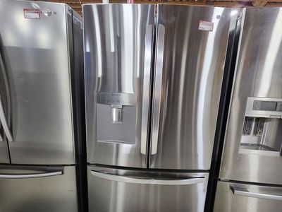LG French Door Refrigerator in Stainless Steel - Like New