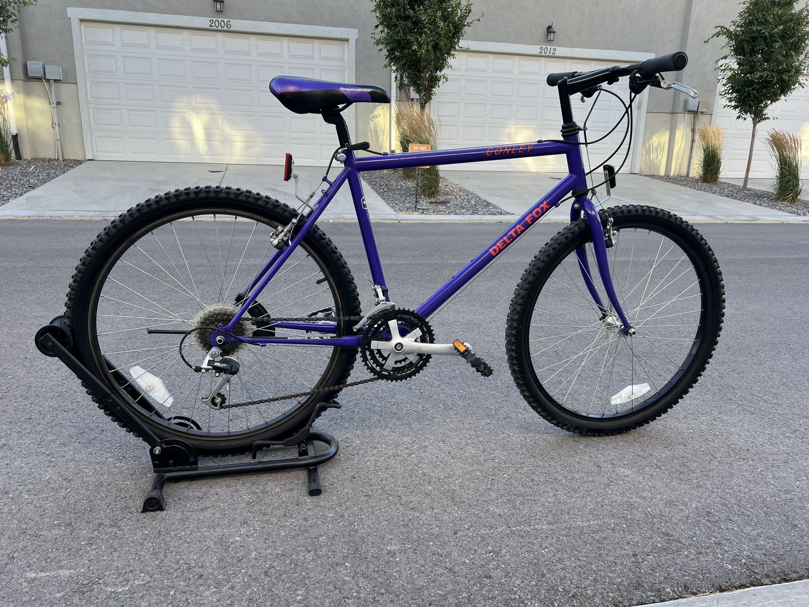 Vintage Conley "Delta Fox" Mountain Bike – Tange Chromoly Steel - 19" Large