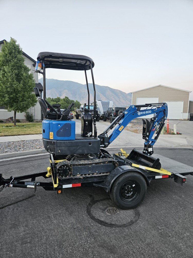 for rent min excavator