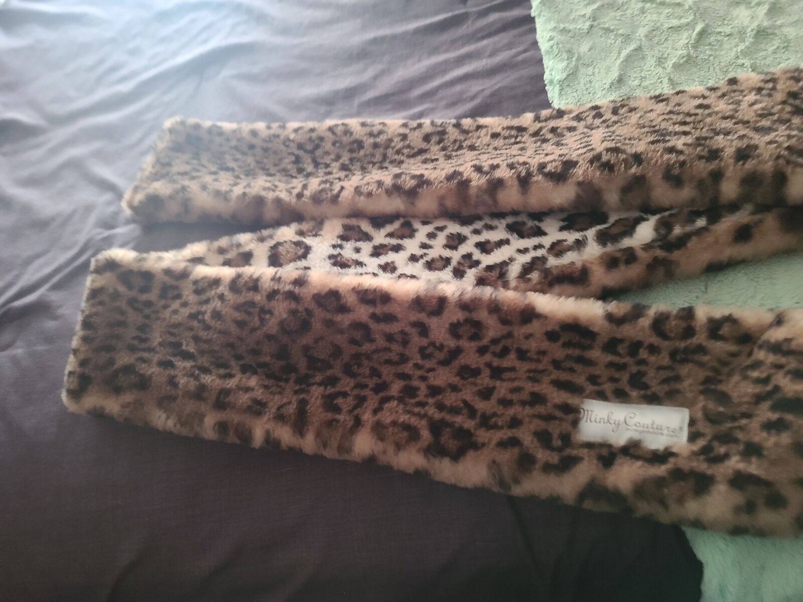 Minky Couture Leapord Scarf