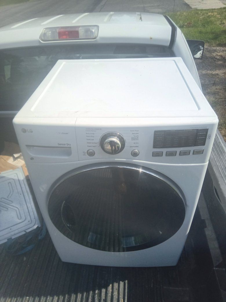 LG gas dryer