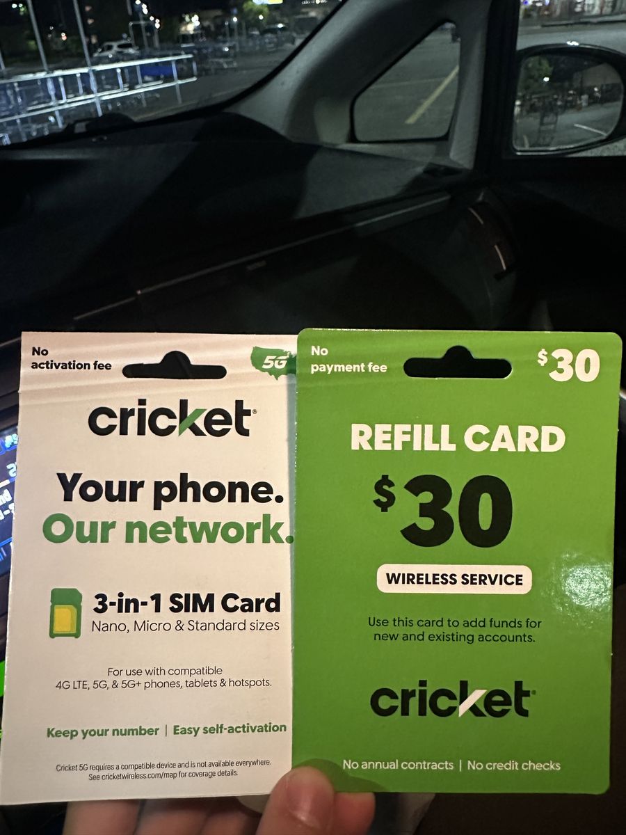 Sim 3-1 kit + $30 refill card