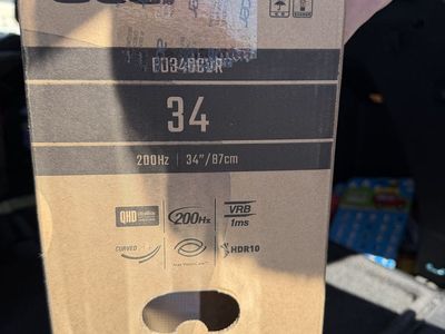 Acer 34" Curved Gaming Monitor