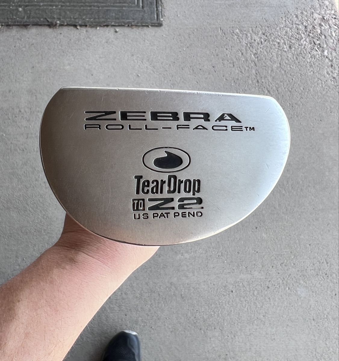 Zebra Tear Drop Putter