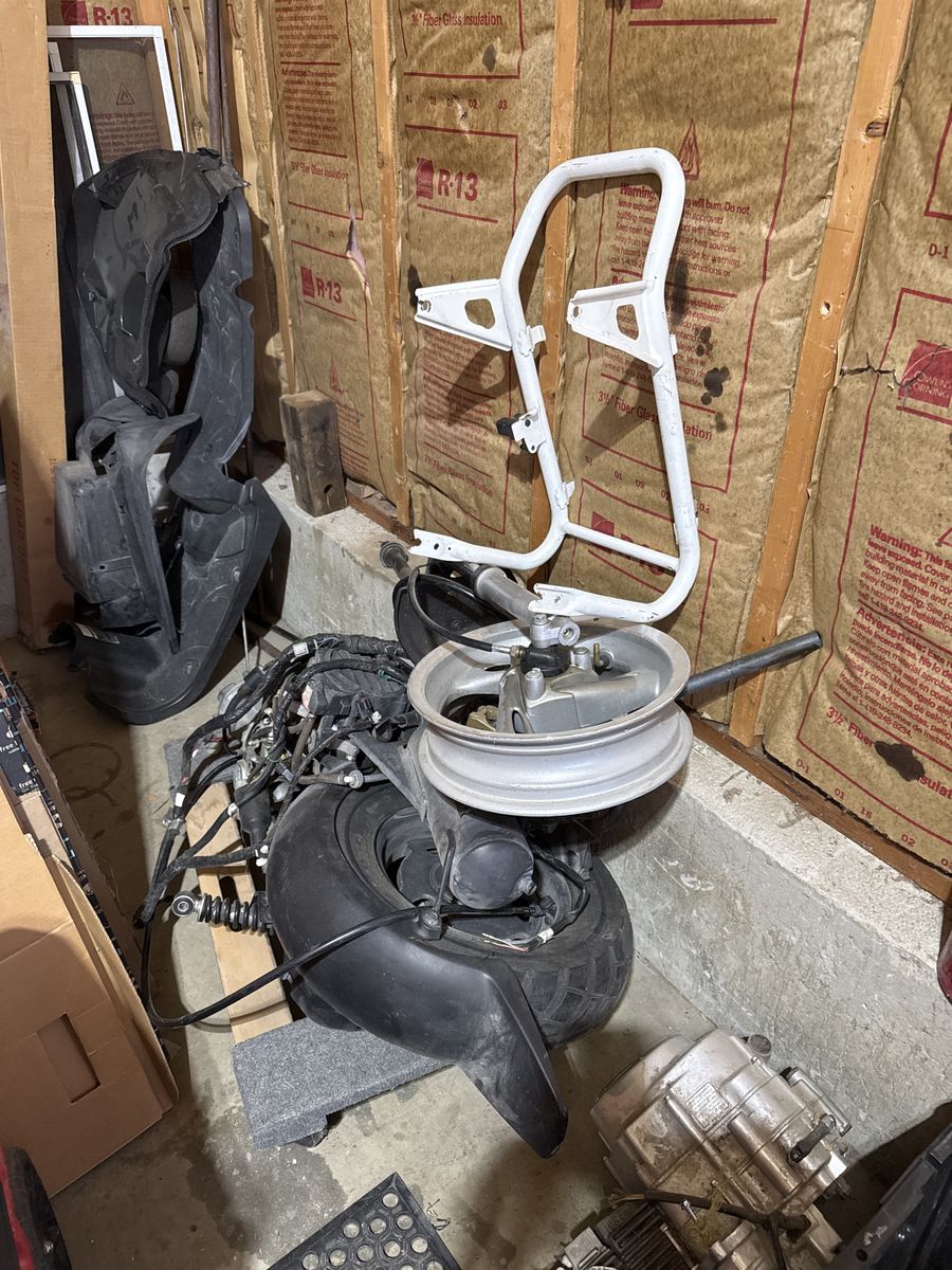 Honda ruckus motor original - upgraded to 150